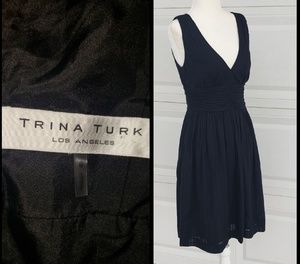 Trina Turk LBD cummerbund dress Cocktail Party 6